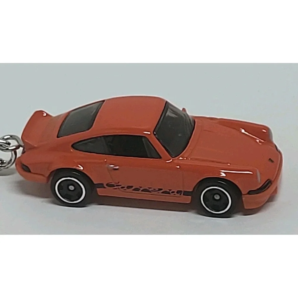 Hot Wheels Porsche Carrera RS 2.7 Diecast 1:64 Custom Keychain